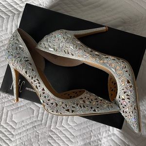 Women's Metallic Kenjay D'orsay Pumps